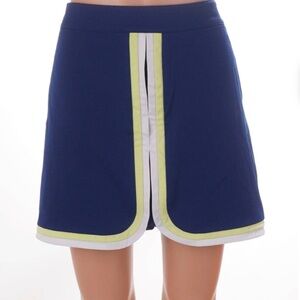 Lady Hagen Navy Blue Yellow Skort